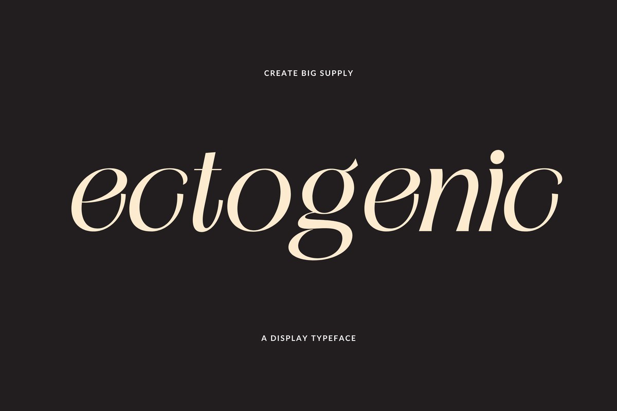 Ectogenic Font