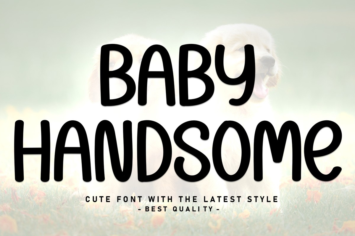 Baby Handsome Font
