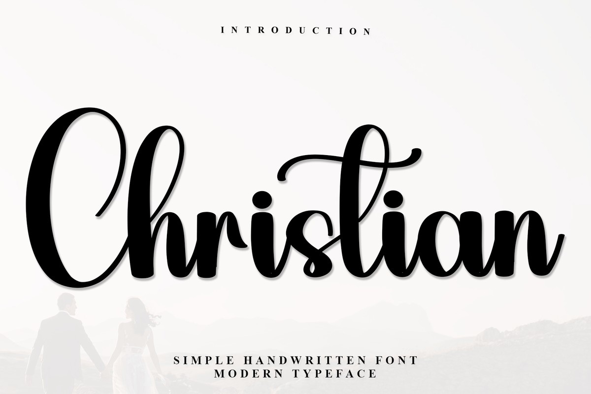 Example font Christian #1