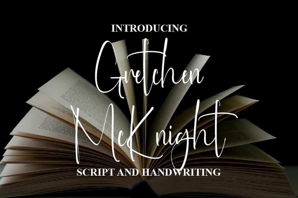 Gretchen McKnight Font