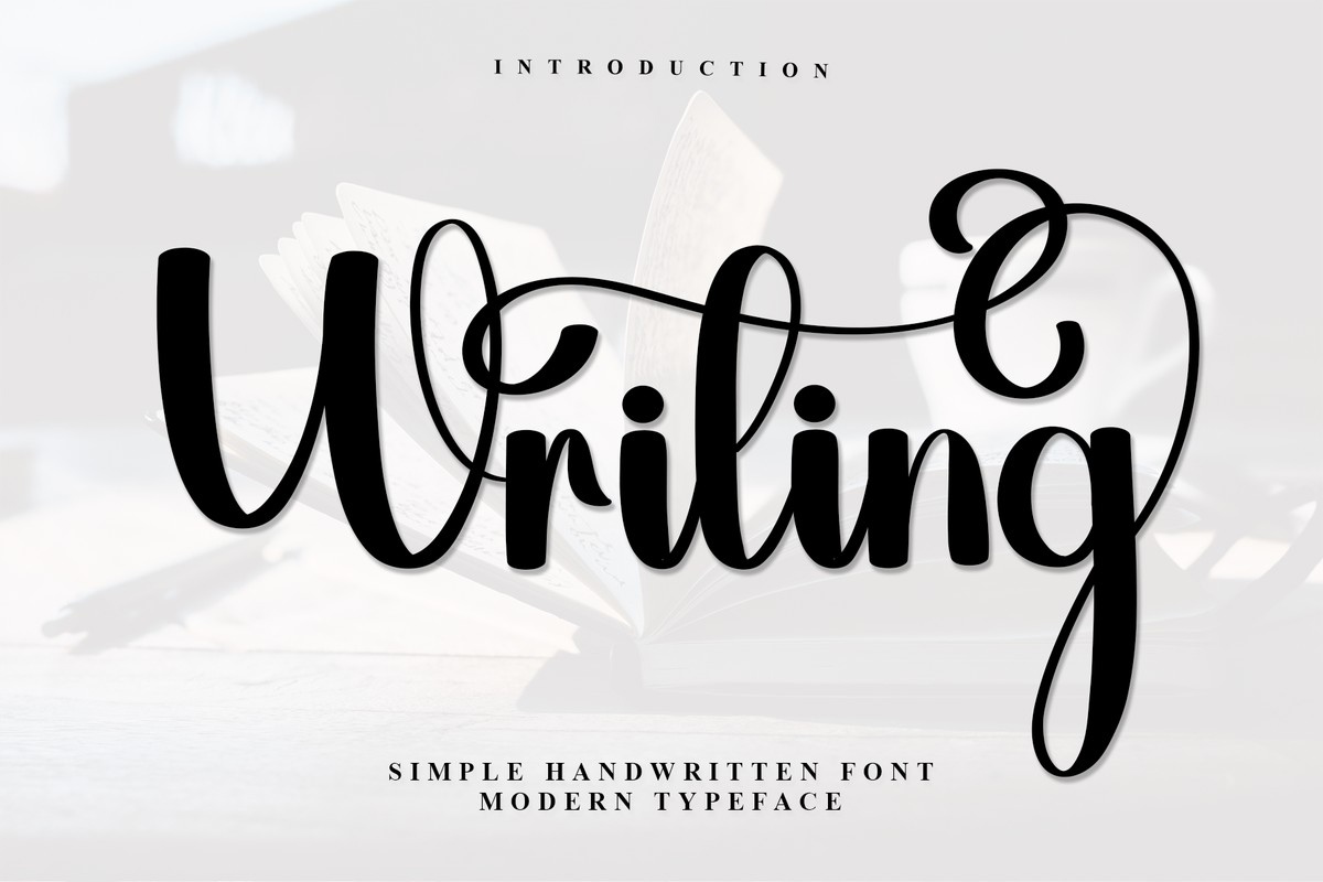 Writing Font