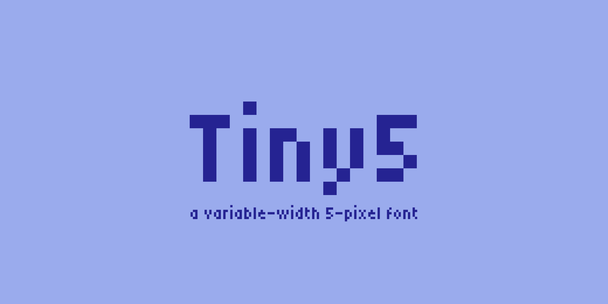 Tiny5 Font