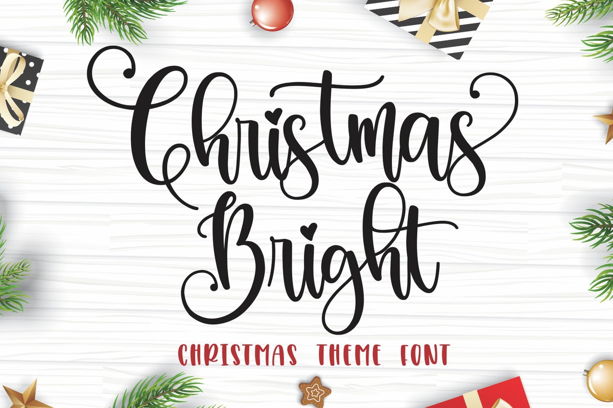 Christmas Bright Font