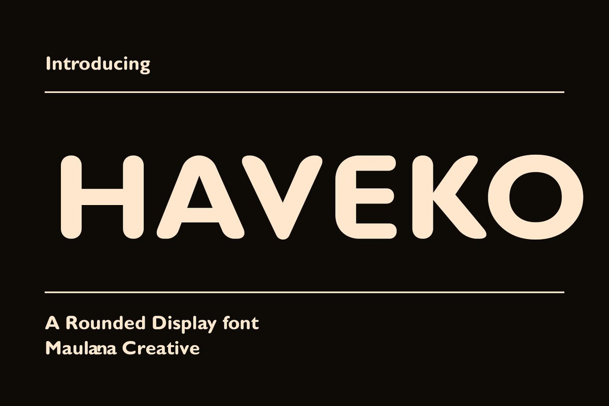 Haveko Font