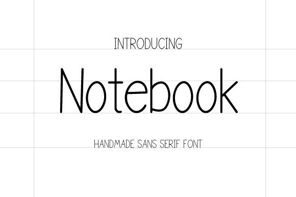 Example font Notebook #1