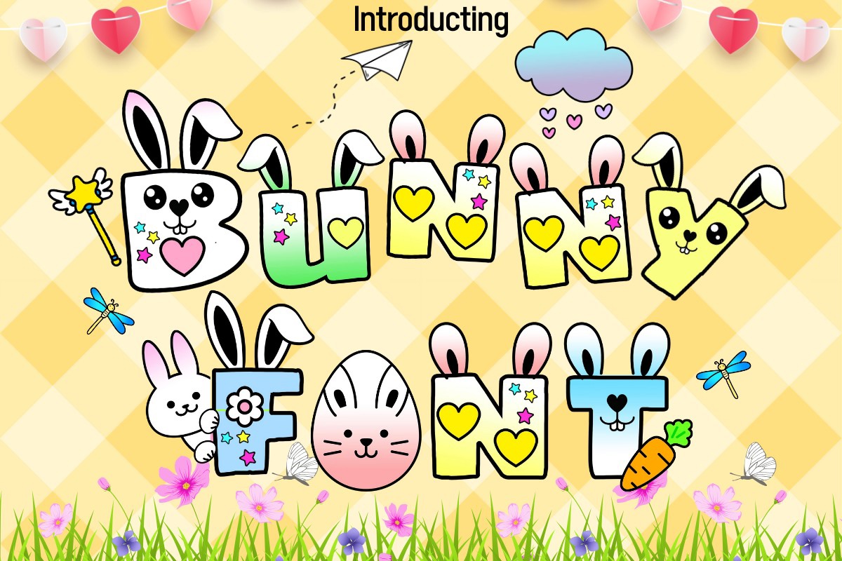 Example font Bunny #1