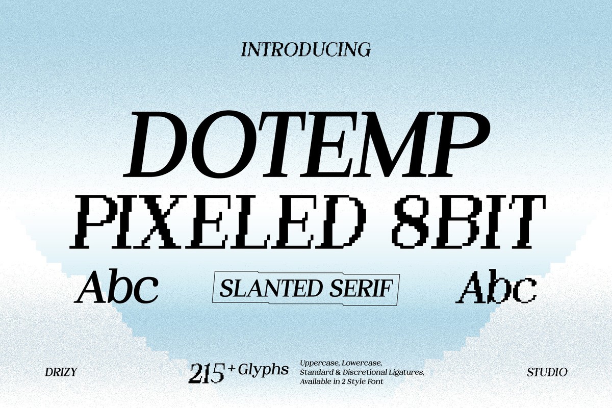 Dotemp Font