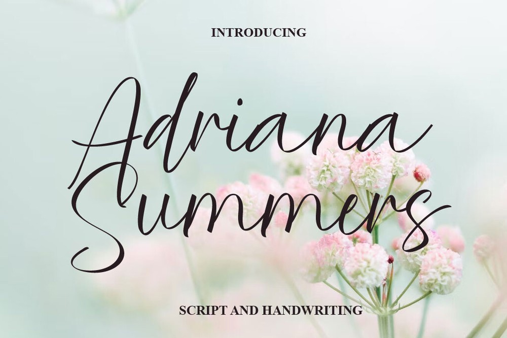 Adriana Summers Font