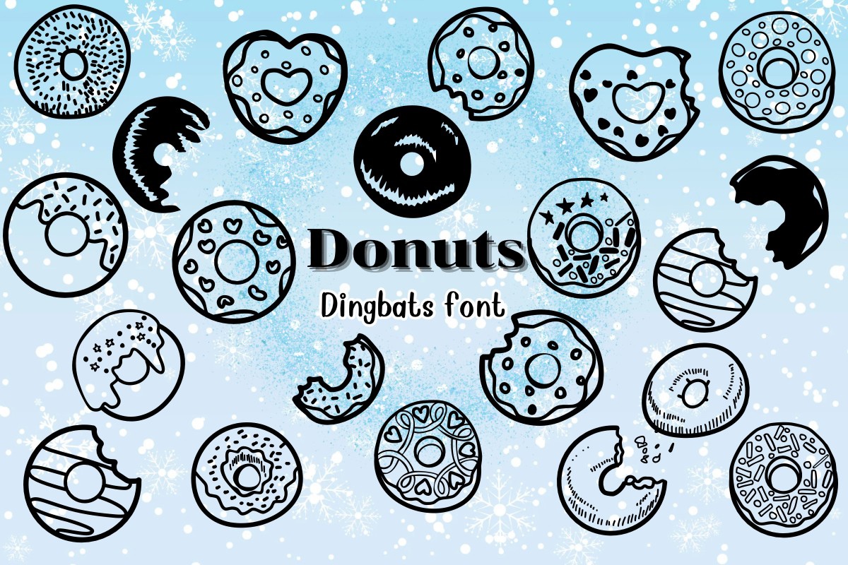 Donuts Font