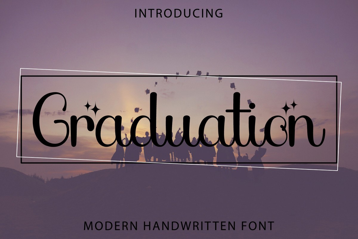 Graduation Font