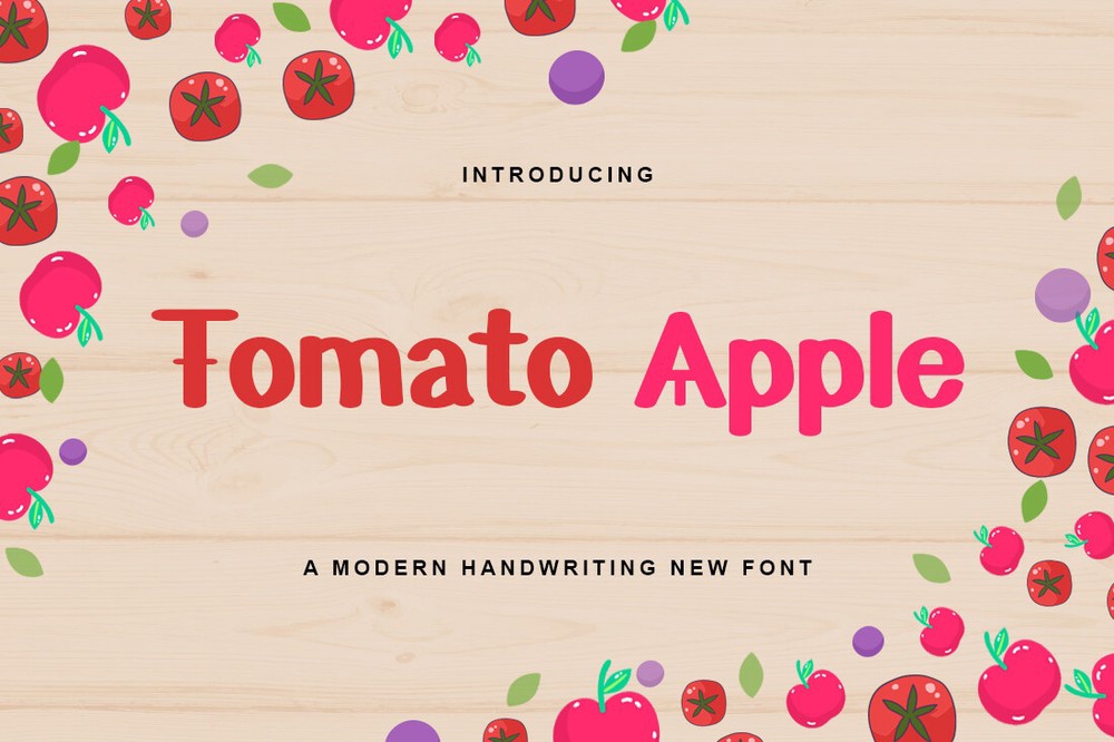 Tomato Apple Font