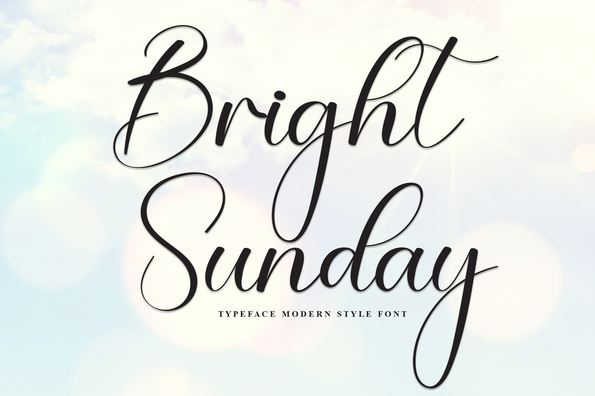 Bright Sunday Font