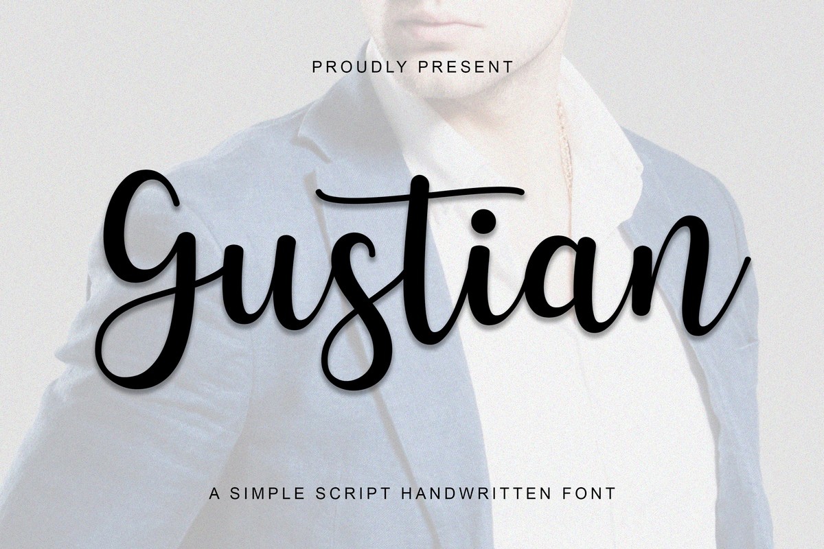 Gustian Font