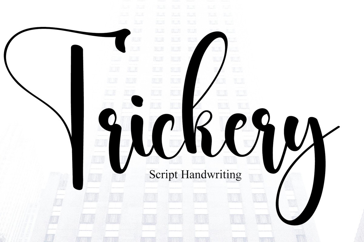 Trickery Font