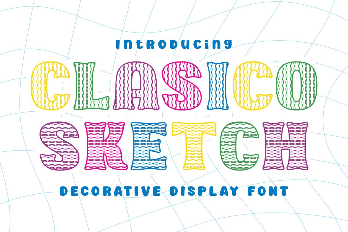 Clasico Sketch Font
