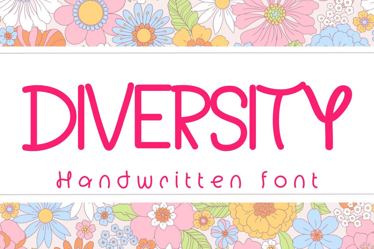 Diversity Font