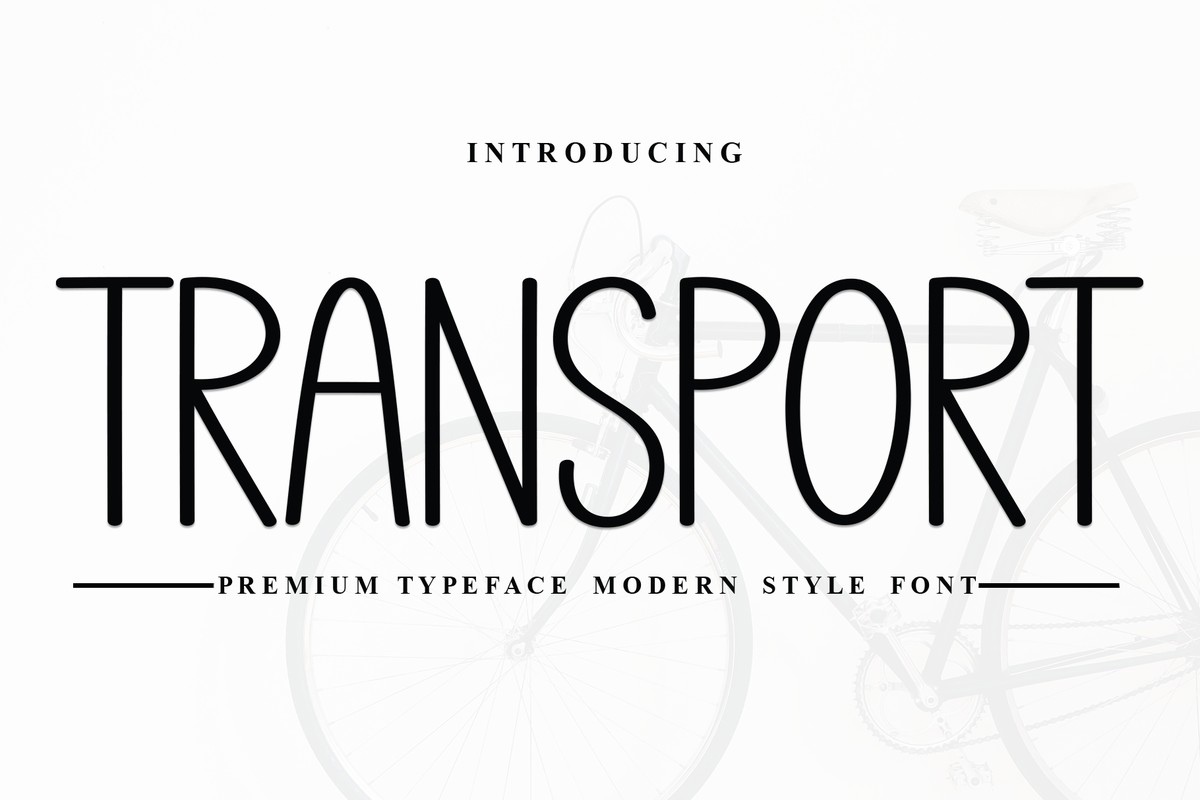 Transport Font