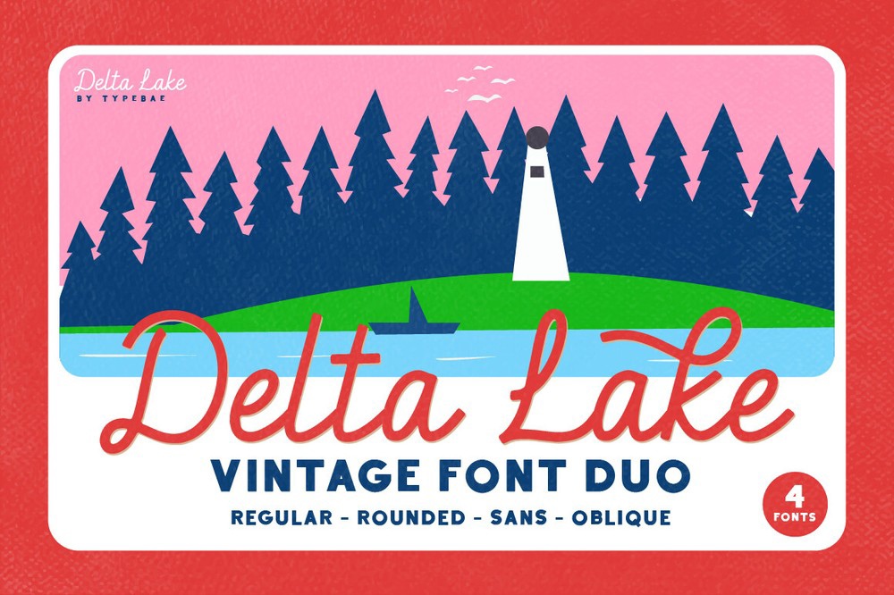 Example font Delta Lake #1