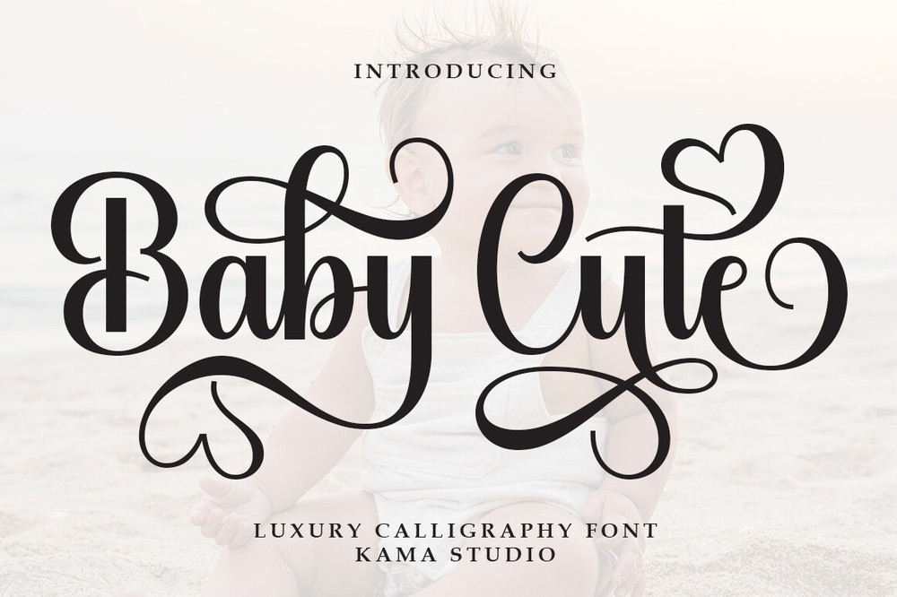 Example font Baby Cute #1