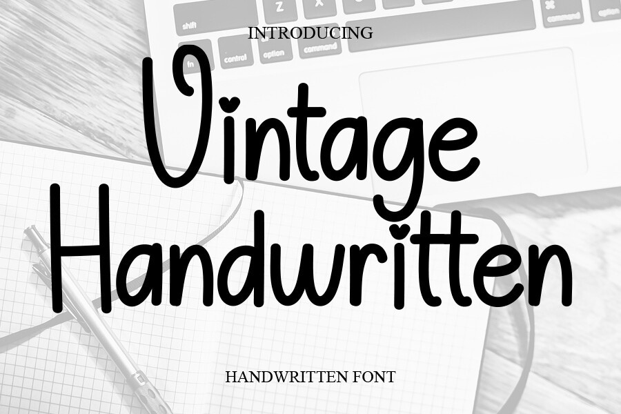 Vintage Handwritten Font