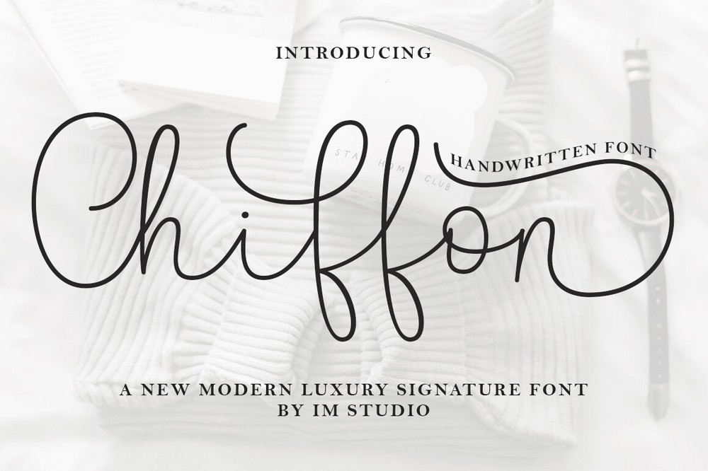 Chiffon Font