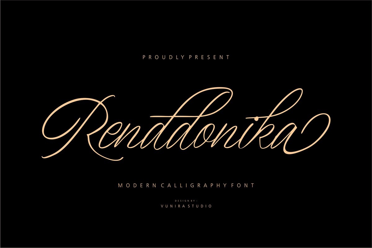 Renddonika Font