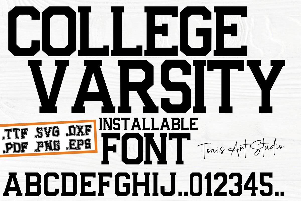 AB College Varsit Font