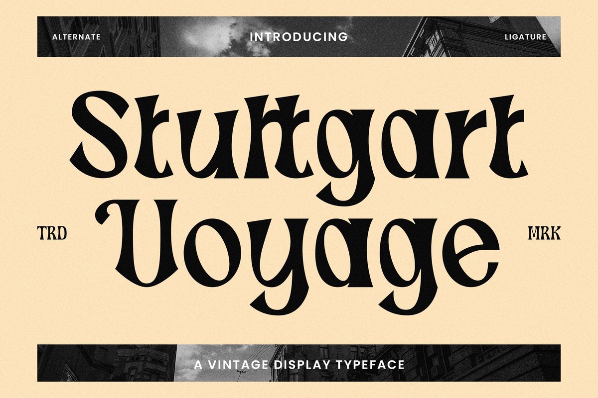 Stuttgart Voyage Font