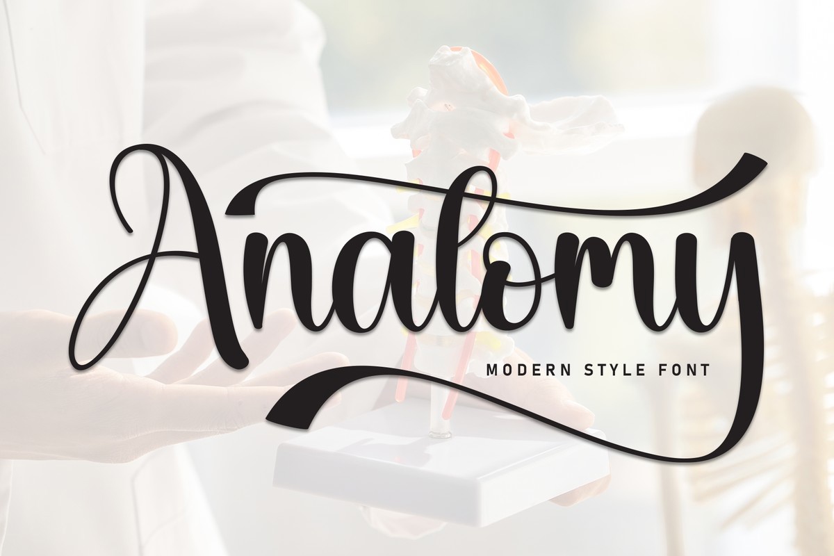 Anatomy Font