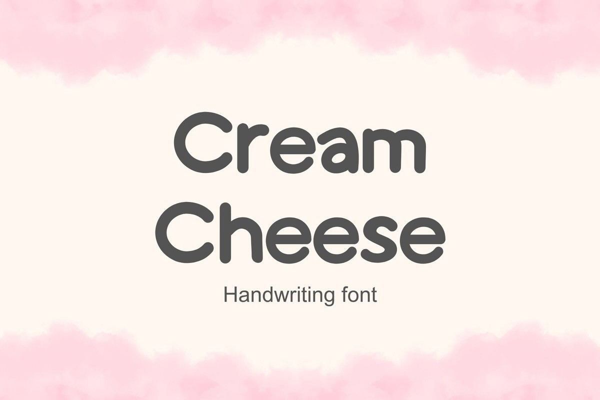 Cream Cheese Font