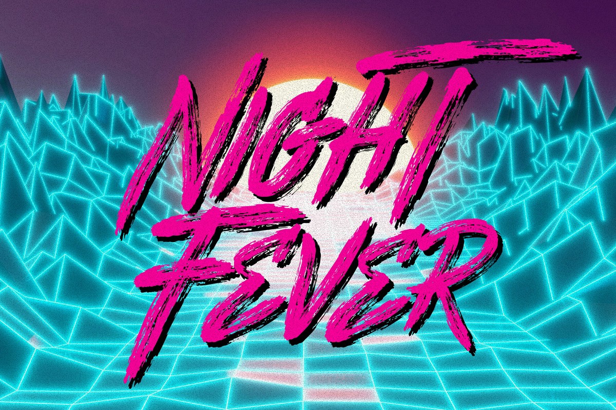 Night Fever Font