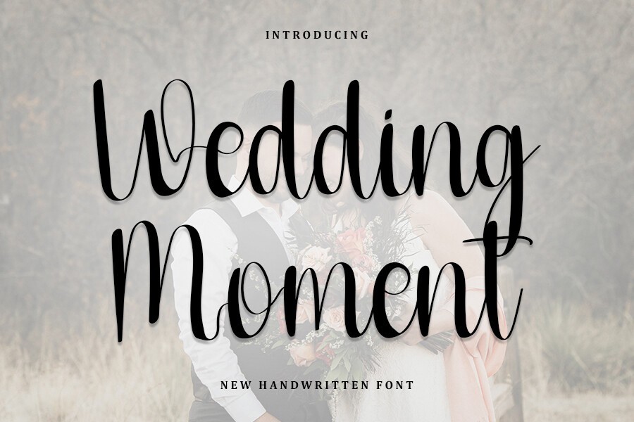 Wedding Moment Font