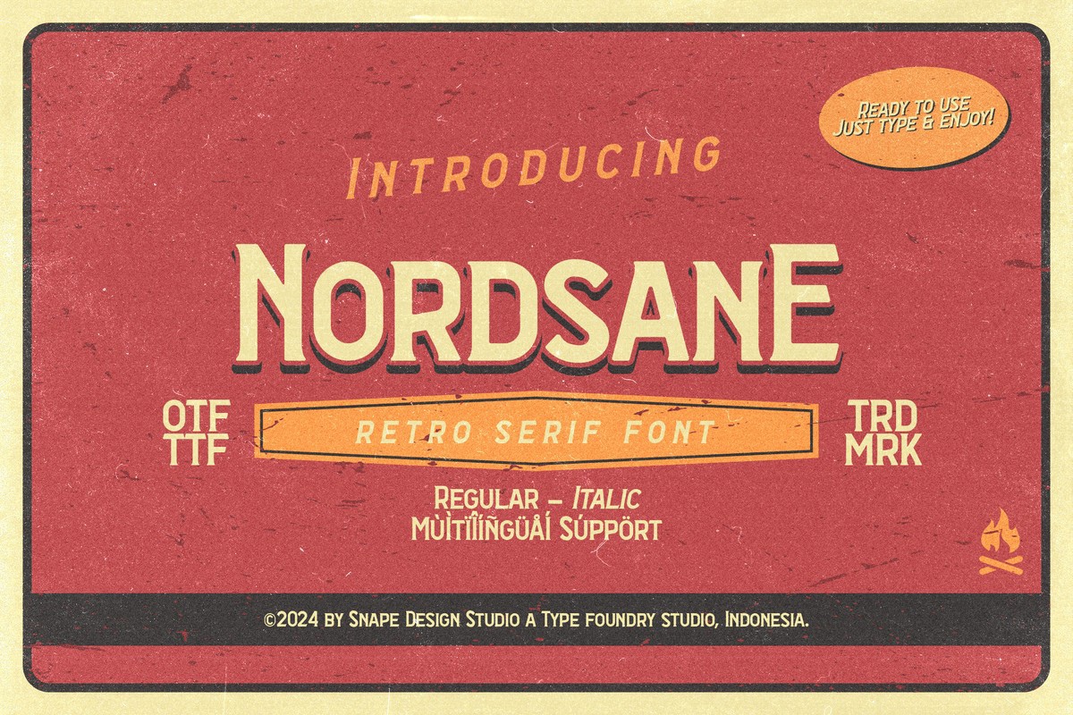 Nordsane Font