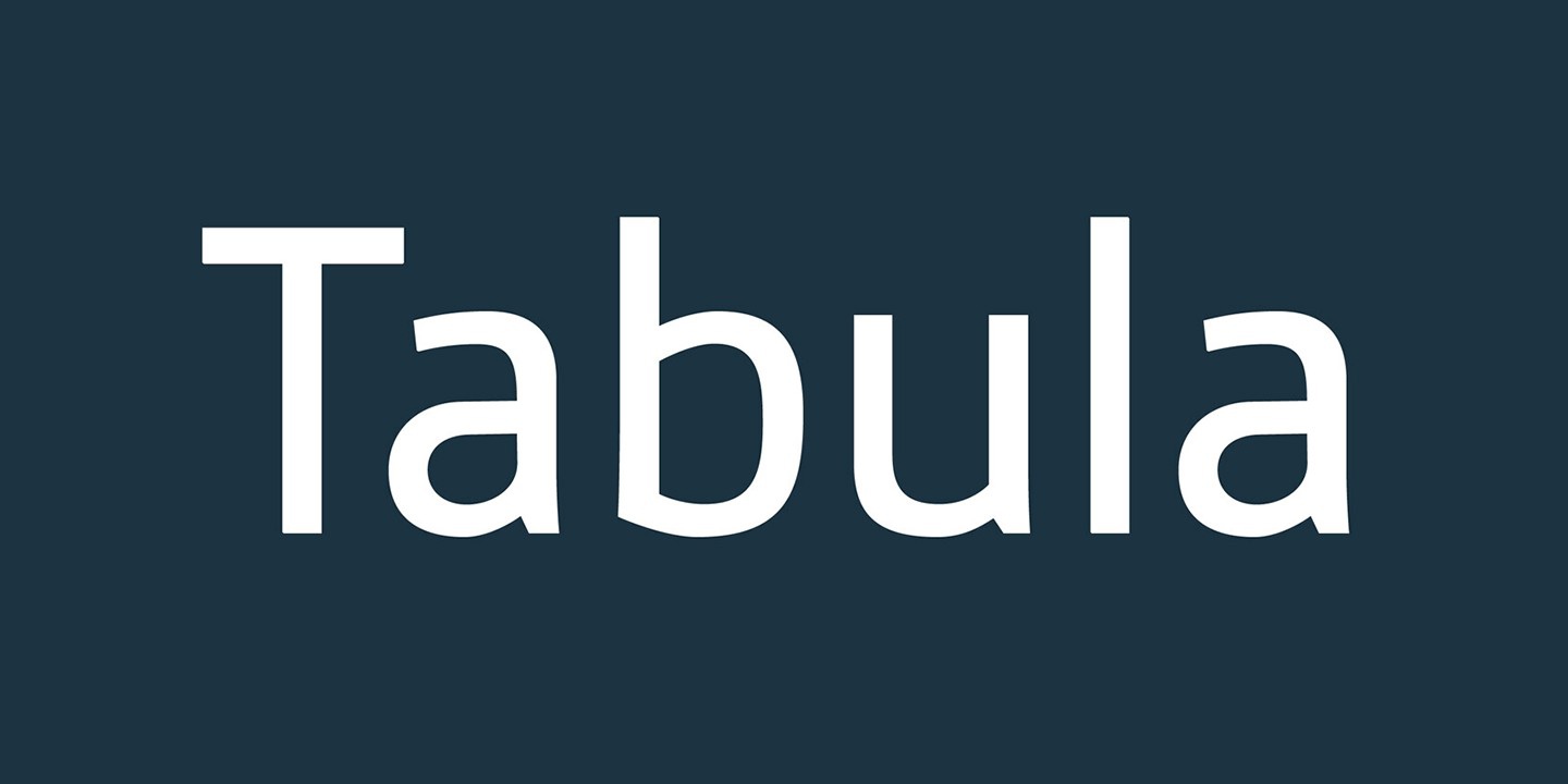 Tabula Font