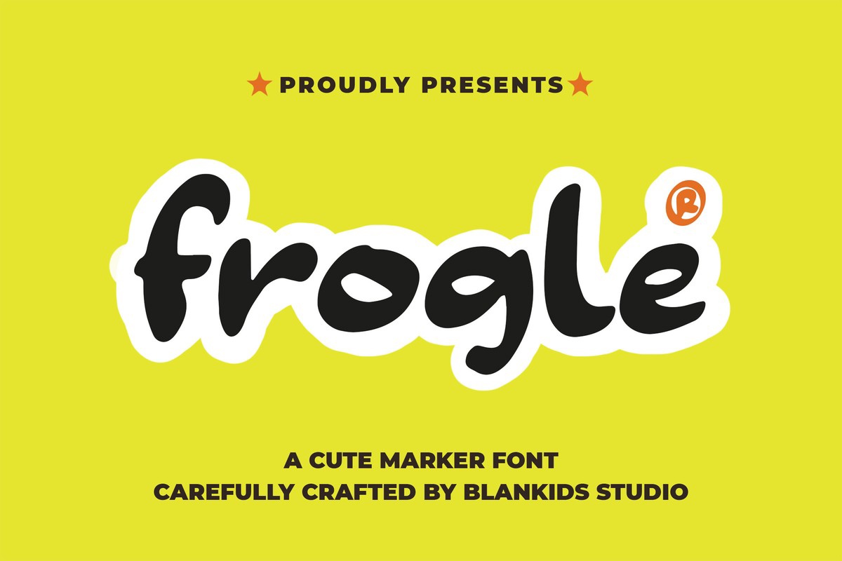 Frogle Font