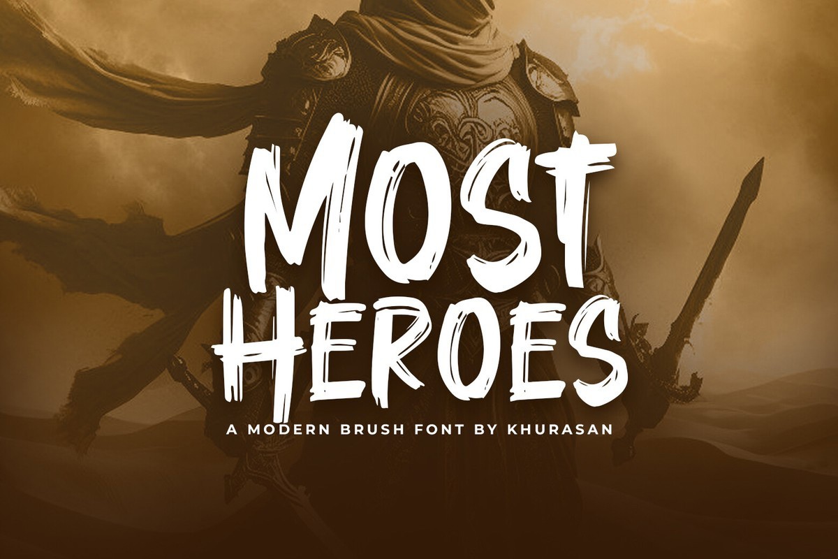 Most Heroes Font