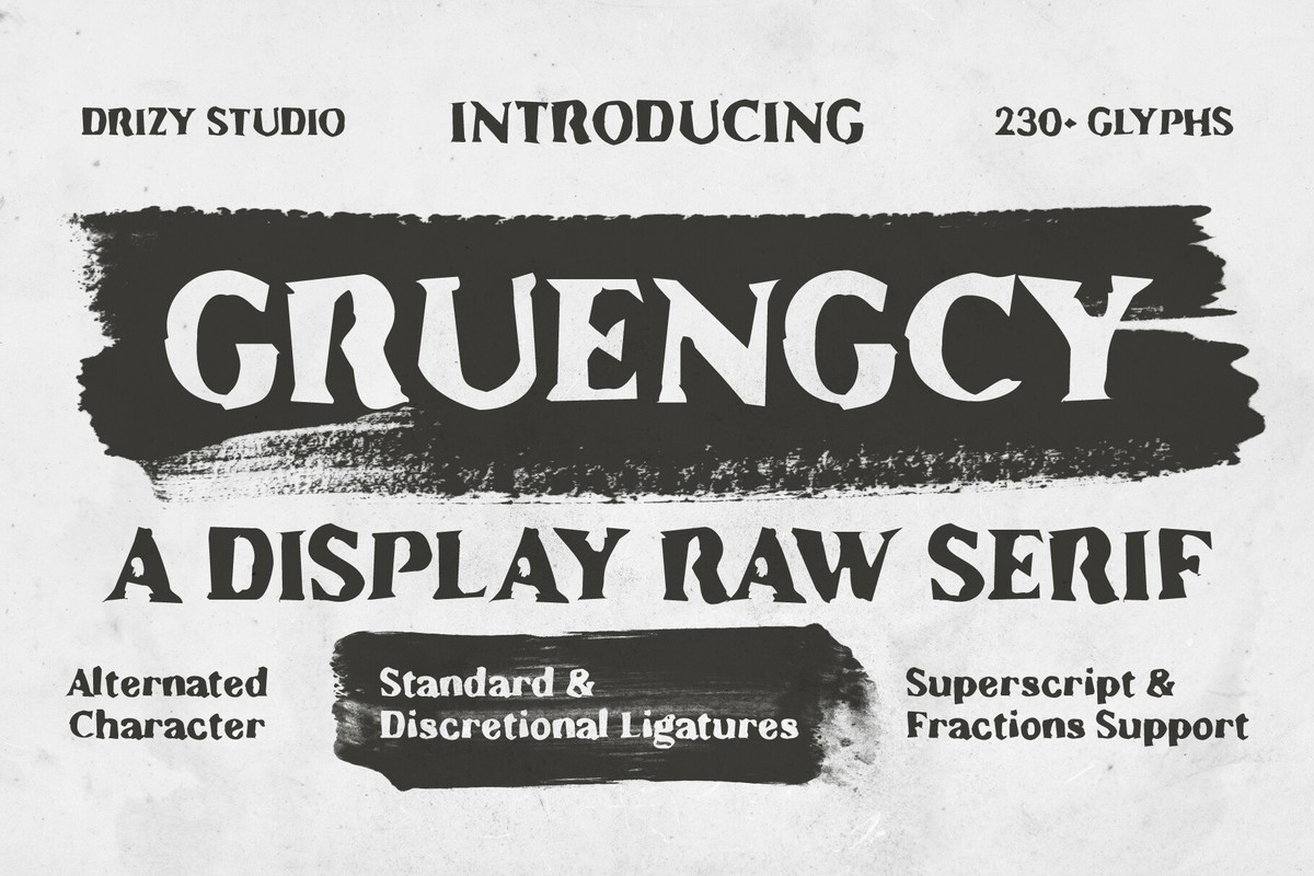 Gruengcy Font