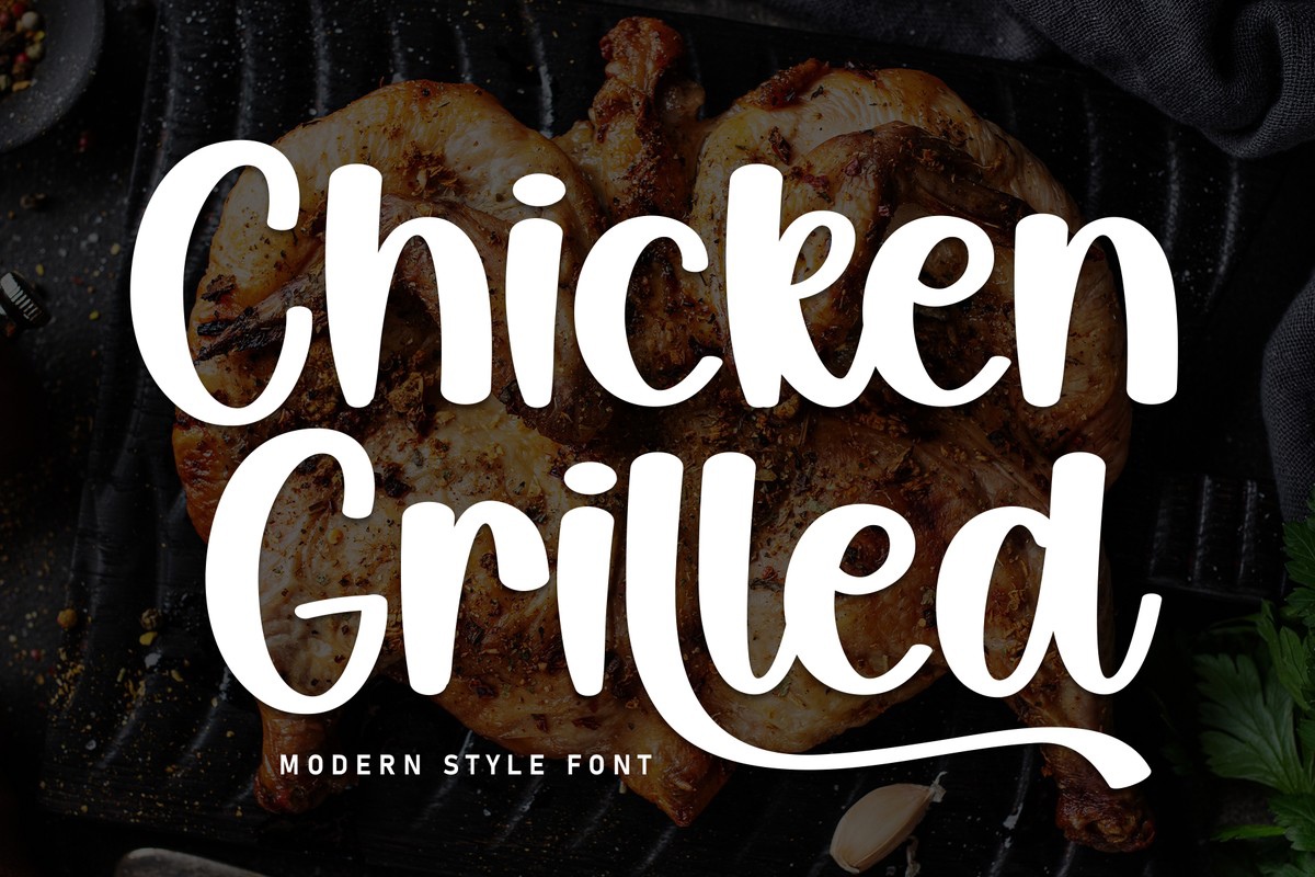 Chicken Grilled Font