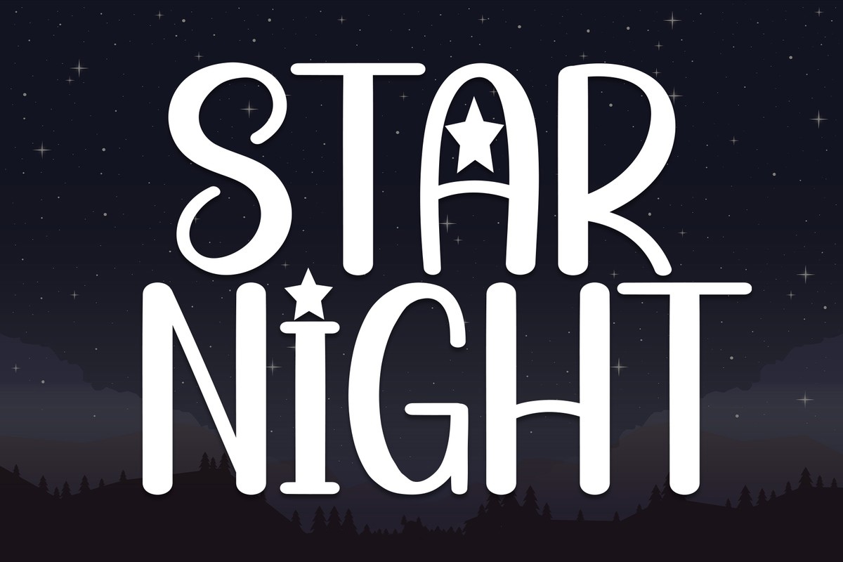 Star Nigh Font