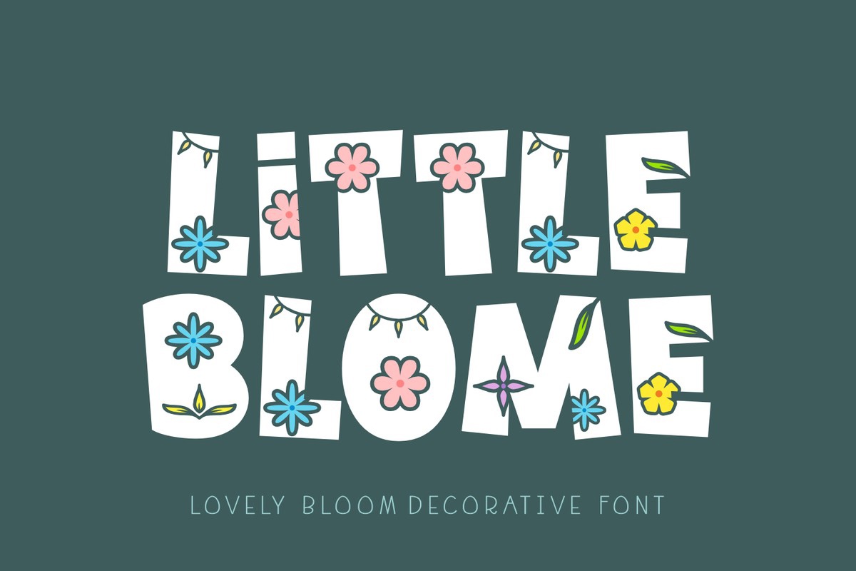 Little Blome Font