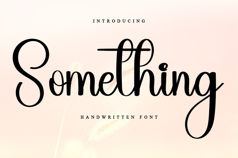 Something Font