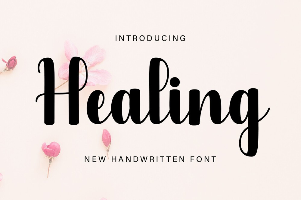 Example font Healing #1