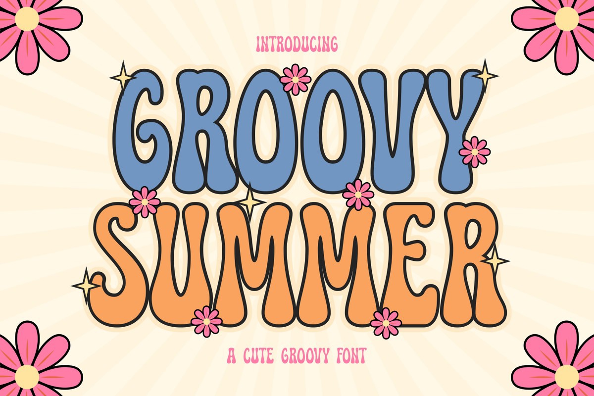 Groovy Summer Font