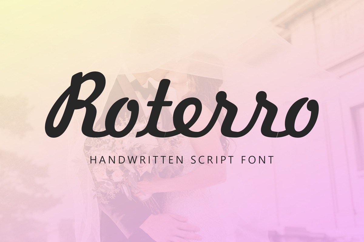 Example font Roterro Fams #1