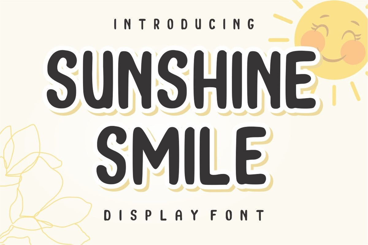 Sunshine Smile Font