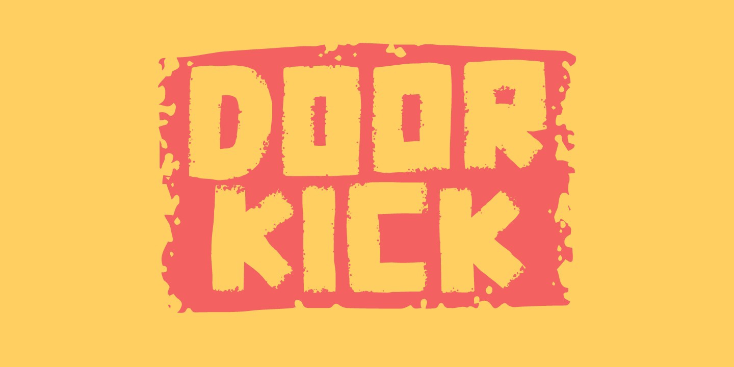 Example font Doorkick #1