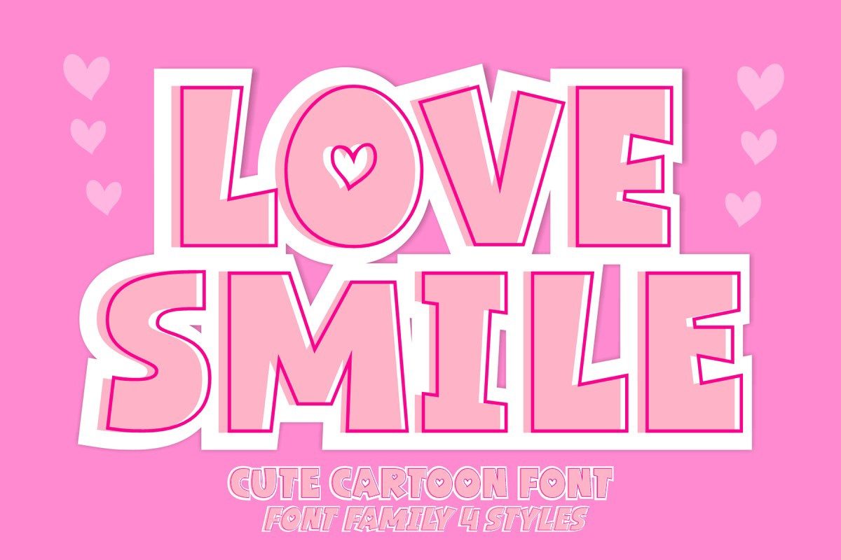 Love Smile Font