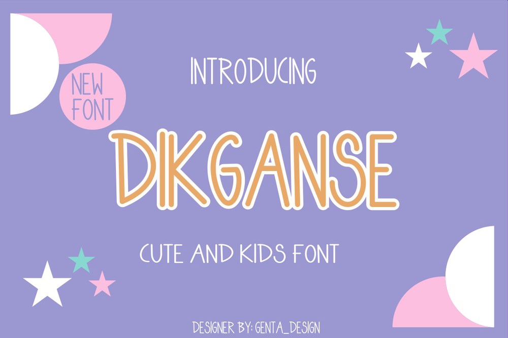 Dikganse Font