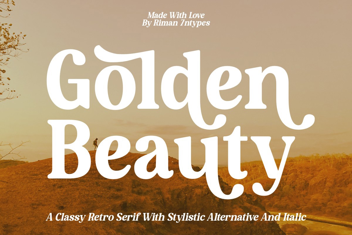 Golden Beauty Font