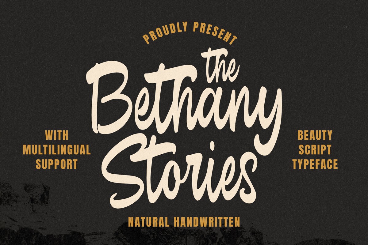 The Bethany Stories Font